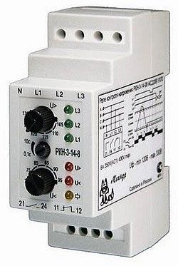 Реле контроля фаз